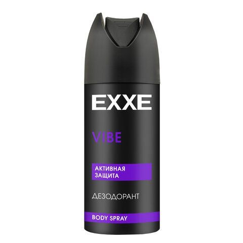 Дезодорант аэрозольный мужской 150мл EXXE MEN VIBE "Активная защита", шк 81102, С0007827 
