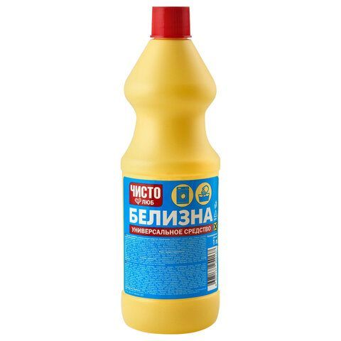 Средство для отбеливания, дезинфекции и уборки 1 л, ЧИСТОЛЮБ, гель, 2300039