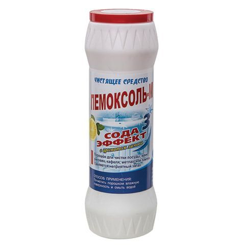 Чистящее средство 400 г, ПЕМОКСОЛЬ-М "Сода 3 Эффект", универсальное, туба 