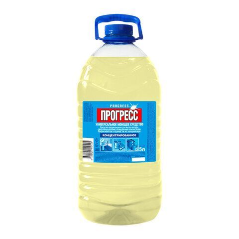 Средство моющее универсальное 5 л, ПРОГРЕСС ПЭТ 
