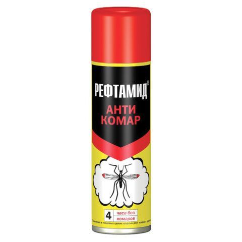 Средство аэрозольное репеллентное от комаров 145 мл, РЕФТАМИД, СИБИАР, 5-03.07.020.01 
