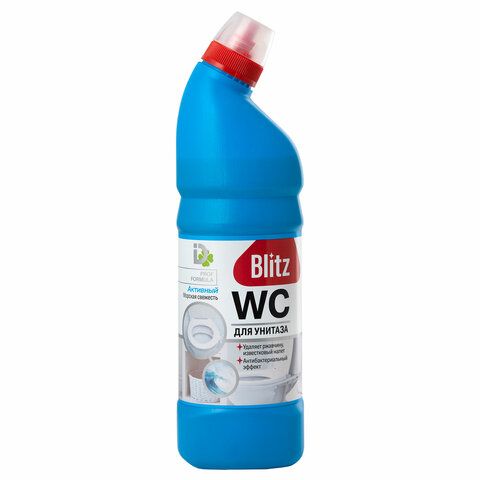 Средство для уборки туалета 750 г BLITZ "Морская свежесть", 8000020 