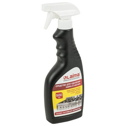 картинка Средство для чистки плит, духовок, грилей от жира/нагара 500 мл, АНТИЖИР LAIMA, (аналог Шуманит), распылитель, 601613 от магазина