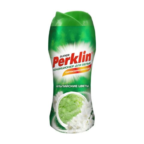Кондиционер (концентрат) для белья, в гранулах, 250 г, PERKLIN SUPER "Альпийские цветы", 609819 