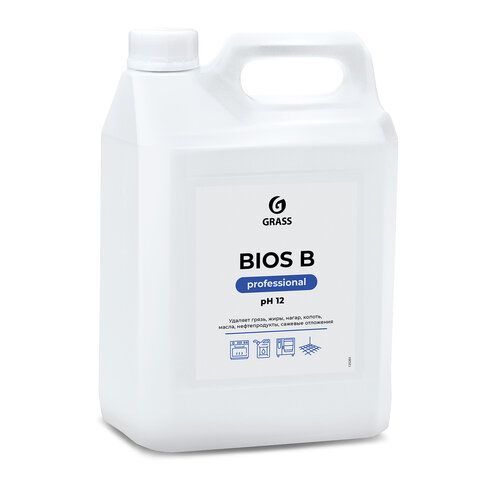 Средство моющее 5,5 кг GRASS BIOS B, для промышленного оборудования, щелочное, концентрат, 125201 