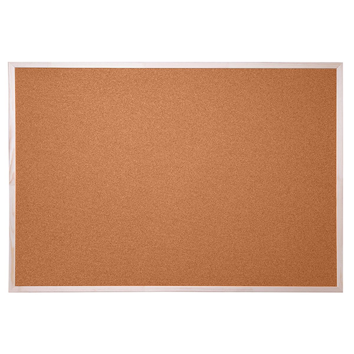 Доска пробковая OfficeSpace, 90*120см, деревянная рамка
