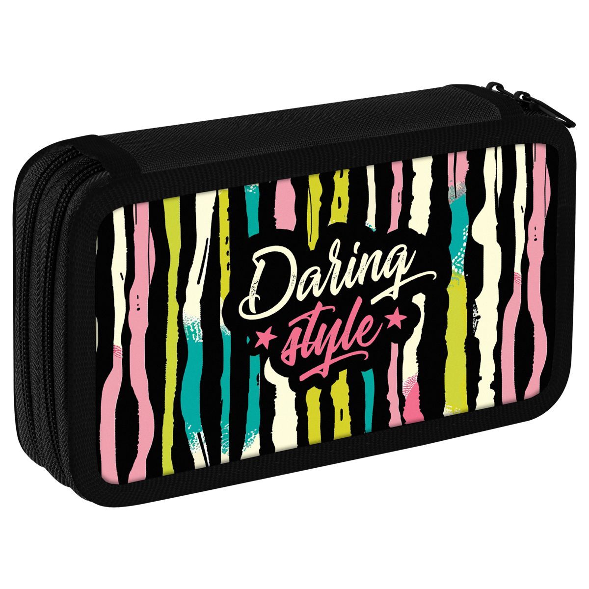 Пенал 2 отделения, 190*110 ArtSpace "Striped style", ткань