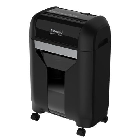 Уничтожитель (шредер) BRAUBERG PROFESSIONAL CM-1520x, "Heavy Duty", 4 уровень секретности, 4х28 мм, 15 листов, корзина 20 литров, 533130