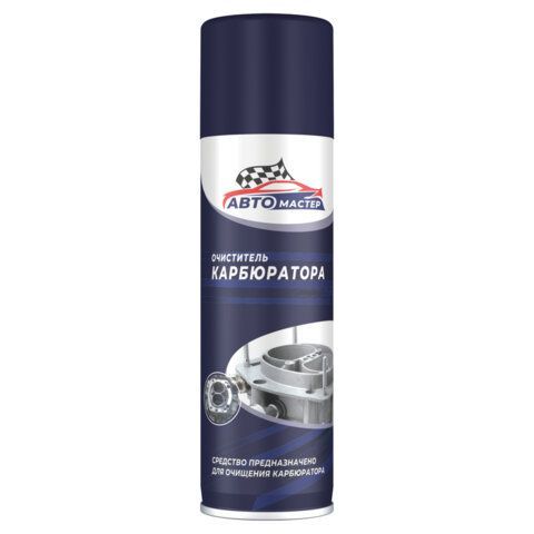 Очиститель карюбратора и прочих неокрашенных деталей двигателя 300 мл, АВТОМАСТЕР, СИБИАР, 5-07.03.003.06 