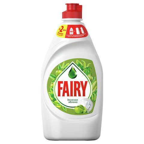 Средство для мытья посуды, 900 мл, FAIRY (Фейри) "Зеленое яблоко" 