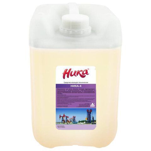 Средство для удаления нефтемасляных и трудноудаляемых загрязнений 5 кг, НИКА-4, жидкое 