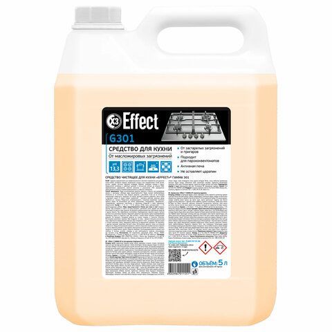 картинка Средство для кухни 5 кг, EFFECT "Gamma 301", для применения во флаконах с триггером, 25680 от магазина