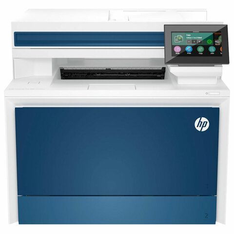 МФУ лазерное ЦВЕТНОЕ HP Color LJ Pro 4303fdw "4 в 1", А4, 33 стр./мин, 50000 стр./мес, ДУПЛЕКС, АПД, Wi-Fi, сетевая карта, 5HH67A