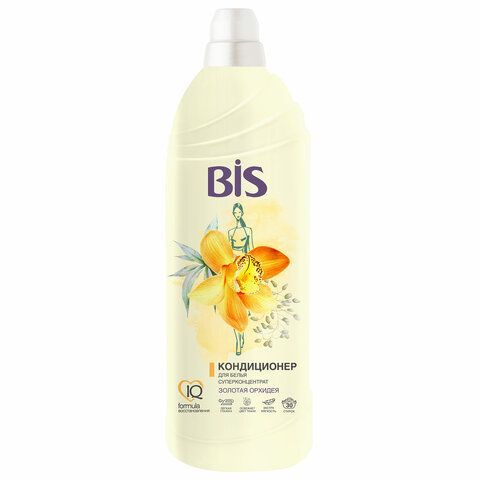 Кондиционер для белья концентрированный 900 мл, BIS "Золотая орхидея", 23687 