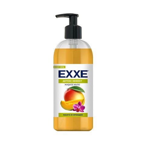 Мыло жидкое 500мл EXXE BODY SPA ДЕТОКС ЭФФЕКТ, "Манго и Орхидея", ш/к 79949, С0007524 