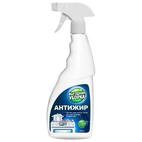Средство для удаления жира и нагара 500 мл, ВЫГОДНАЯ УБОРКА, РЕНЕССАНС КОСМЕТИК, 2602 