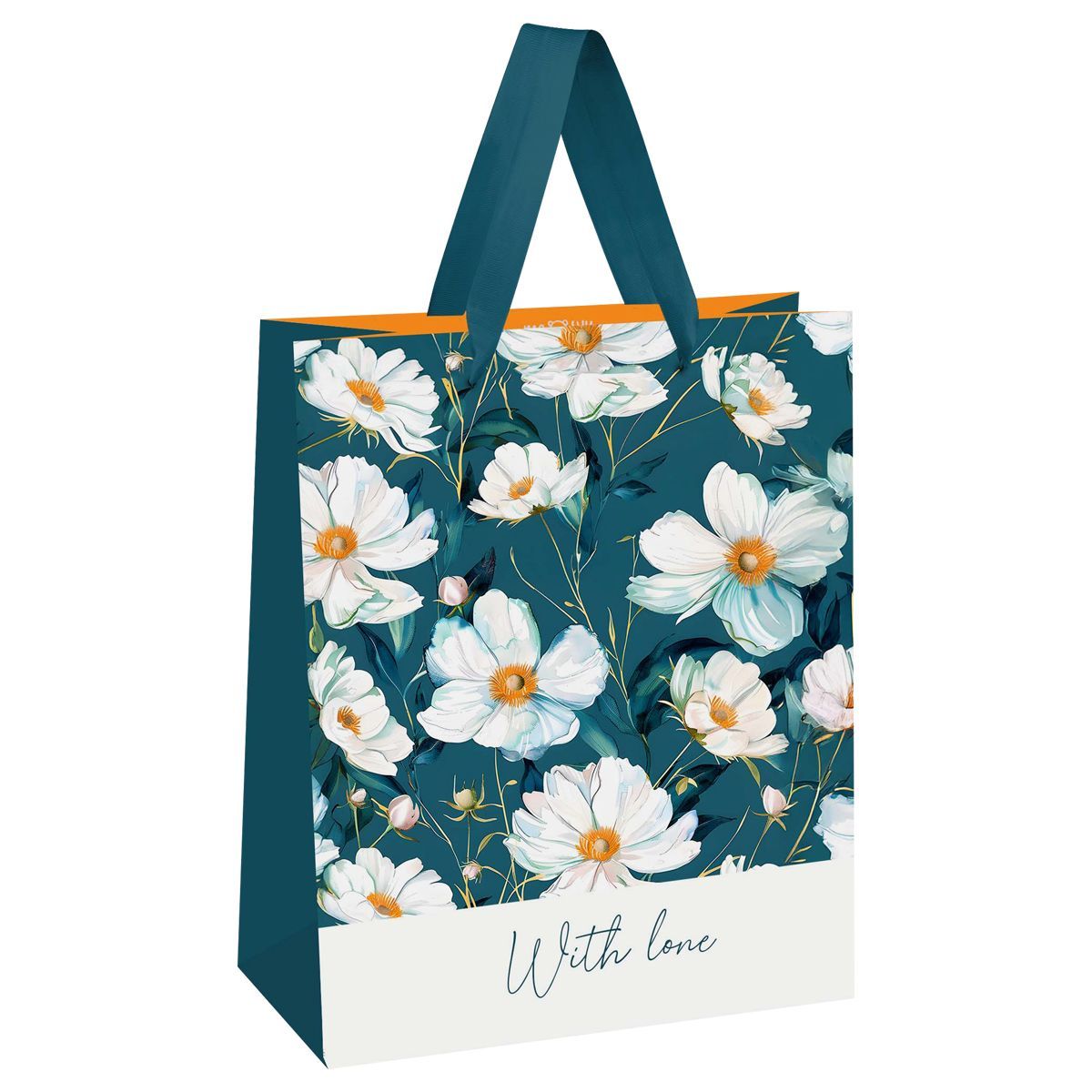 Пакет подарочный 18*23*10см MESHU "Bright meadow", матовая ламинация