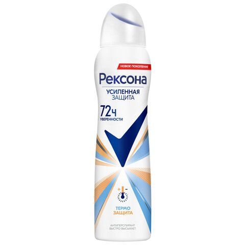 Дезодорант-антиперспирант аэрозольный 150мл REXONA, термозащита, ш/к 31550 