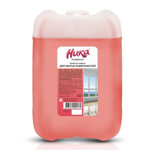 Средство моющее универсальное 5 кг, НИКА "Универсал", жидкое 