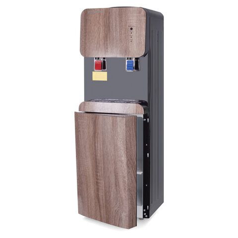 Кулер для воды AQUA WORK 105-LDR, напольный, НАГРЕВ/ЭЛЕКТРОННОЕ ОХЛАЖДЕНИЕ, 2 крана,, 34389