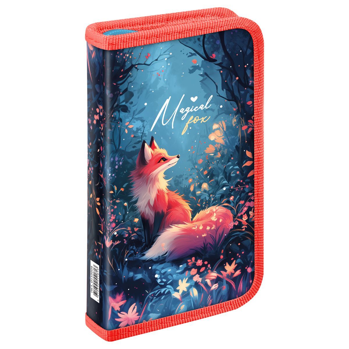 Пенал 1 отделение, 190*110 ArtSpace "The Fabulous Fox", ламинированный картон