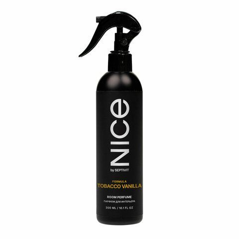 Освежитель воздуха, парфюм для дома и офиса 300 мл, NICE by SEPTIVIT "Tobacco&Vanilla", 400 