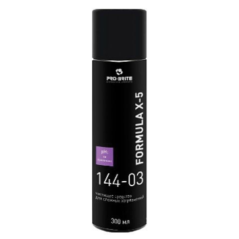 Средство для удаления следов скотча, этикеток, жевательной резинки 300 мл, PRO-BRITE FORMULA X-5, аэрозоль, 144-03 