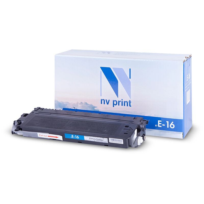 Картридж совм. NV Print E-16 черный для Canon FC-108/128/200/204/208/228/PC-760/780/860/880/890 Картридж совм. NV Print E-16 черный для Canon FC-108/128/200/204/208/228/PC-760/780/860/880/890
