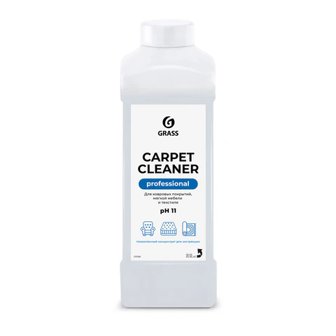 Средство для чистки ковров, мягкой мебели и текстиля 1 л GRASS CARPET CLEANER PROFESSIONAL, 215100 