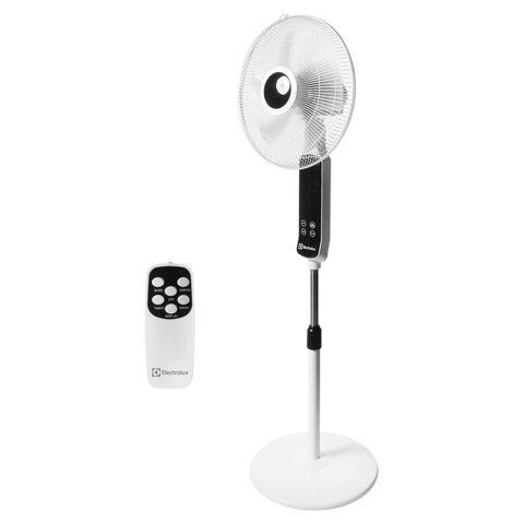 Вентилятор напольный ELECTROLUX EFF-901N, 3 режима, d=40 см, 45 Вт, таймер, пульт ДУ, белый, НС-1602097