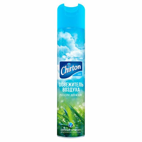 Освежитель воздуха аэрозольный 300 мл, CHIRTON (Чиртон), "После дождя" 