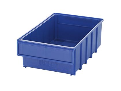 картинка Ящик пластиковый Практик 300х185х100 синий от магазина