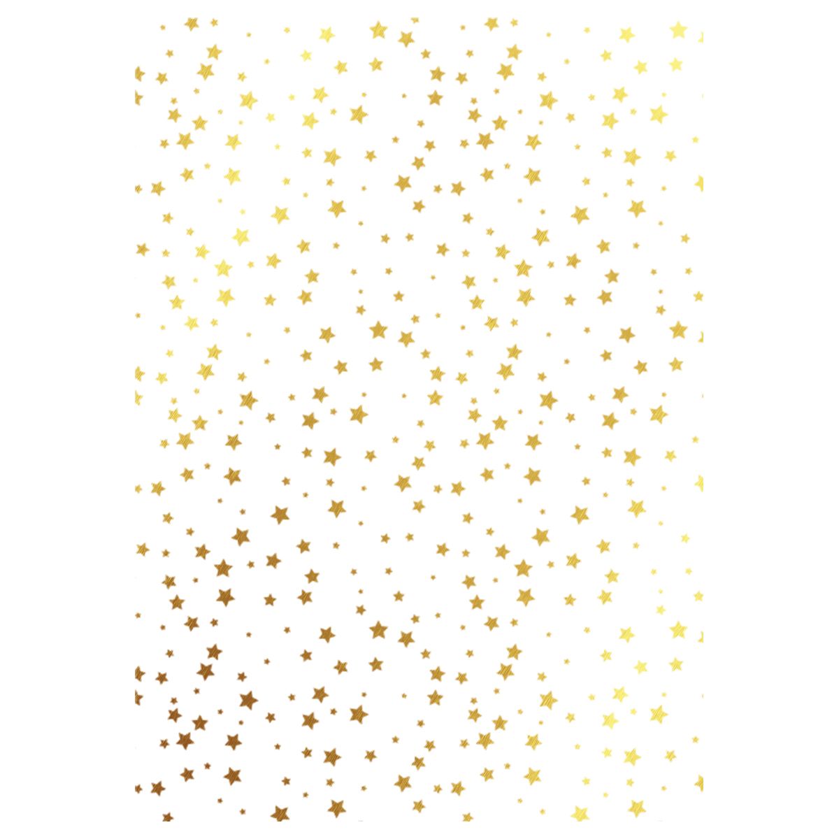 Упаковочная бумага глянц. 70*100см, MESHU "Pattern on white", 80г/м2