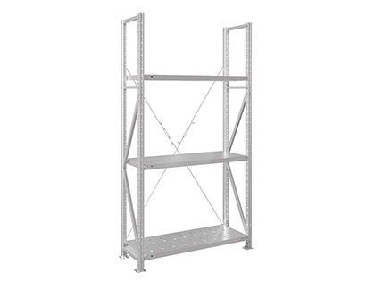 картинка Стеллаж MS U 2000x1000x400/3 перфорированная от магазина