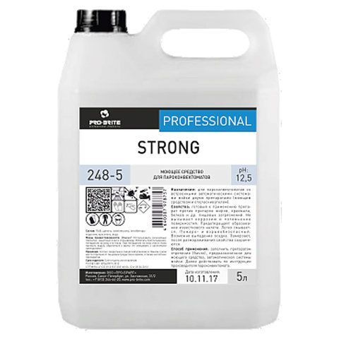 картинка Средство моющее для пароконвектоматов 5 л, PRO-BRITE STRONG, щелочное, 248-5 от магазина