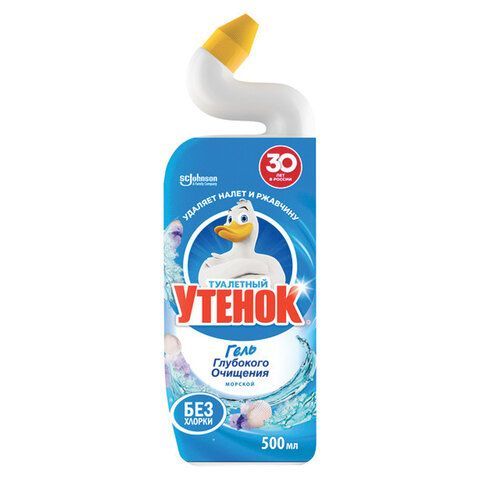 Средство для уборки туалета 500 мл, ТУАЛЕТНЫЙ УТЕНОК "Морской" 