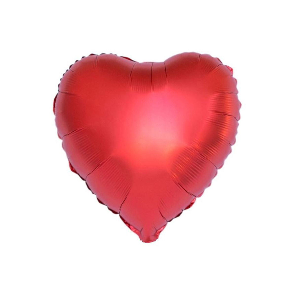 Воздушный шар, 45см, ПатиБум, "Сердце. Красный", фольгированный