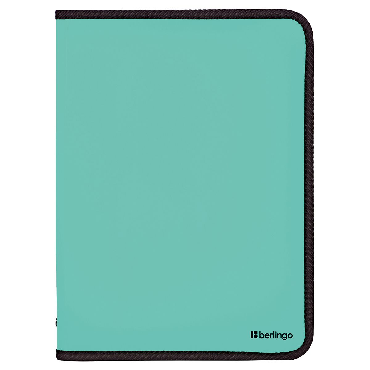 Папка на молнии Berlingo "Instinct" А4, 500мкм, мятный