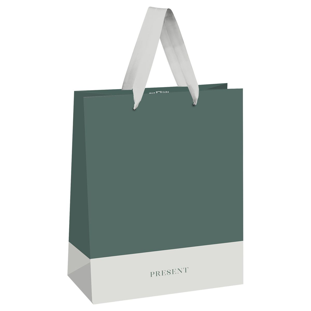 Пакет подарочный 11*14*6,5см MESHU "Serene colors", матовая ламинация