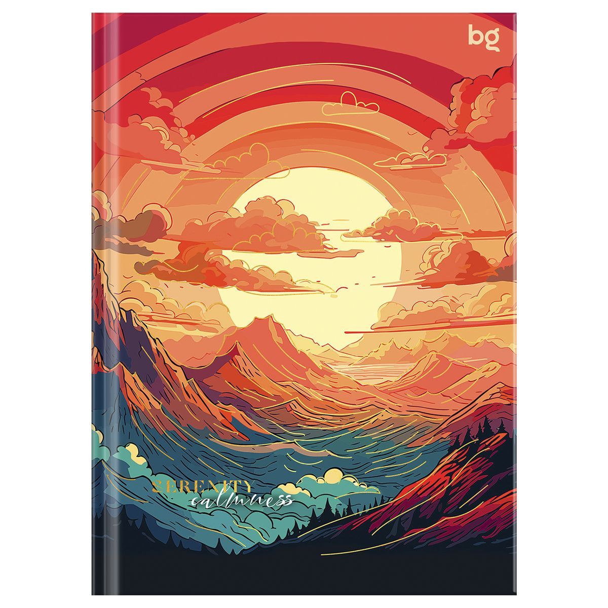 Бизнес-блокнот А6, 64л., ЛАЙТ BG "Сказочный мир", матовая ламинация, тиснение фольгой