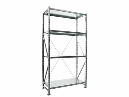 картинка Стеллаж MS U 200/100x50/4 (Нагрузка на полку 300) от магазина