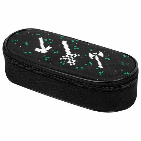 Пенал-футляр BRAUBERG, 1 отделение, органайзер, полиэстер, 22x9х5 см, Digital tools, 273568