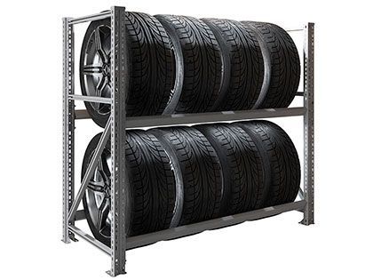 картинка Стеллаж MS Pro 1200/1353x606 стационарный для хранения 8 шин от магазина