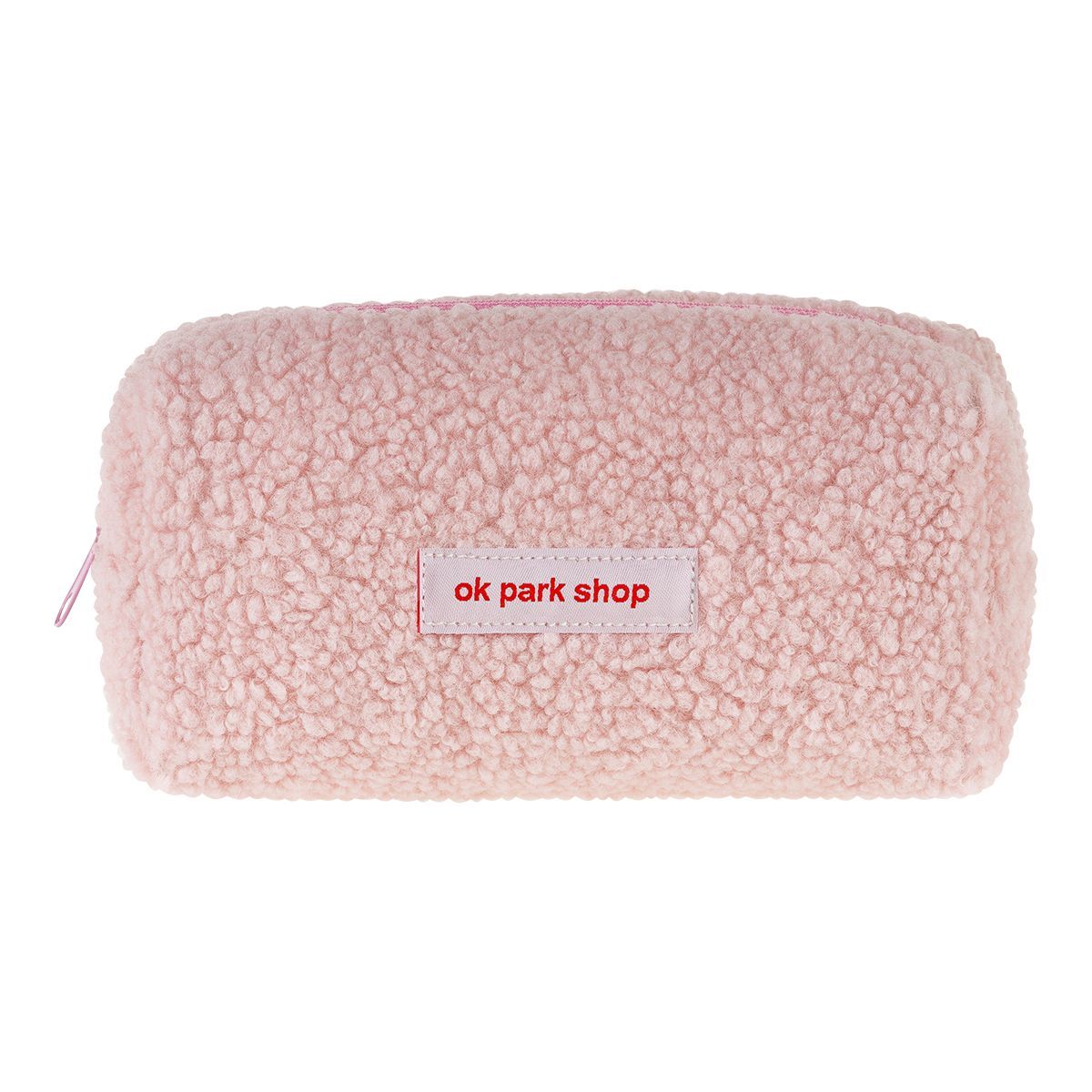 Пенал мягкий, Först "Pink plush", 1 отделение, 180*90*70, плюшевый