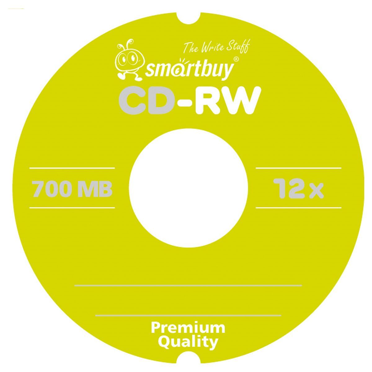 УЦЕНКА - Диск CD-RW 700Mb Smart buy 4-12x Bulk (100шт) (осн 388856)