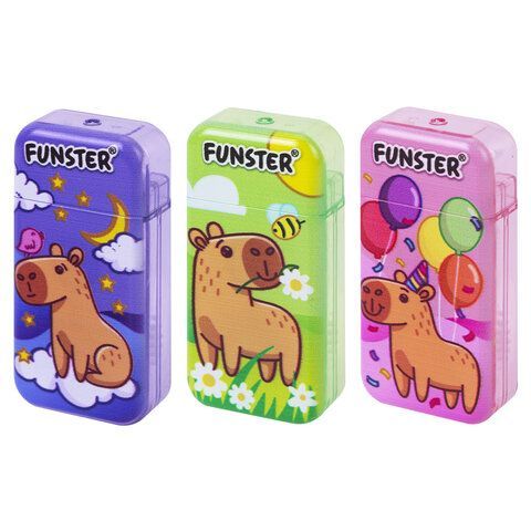 Корректирующая лента FUNSTER, 5мм х 5м, корпус ассорти, блистер, 273020