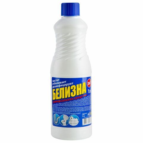 Средство для отбеливания, дезинфекции и уборки 1 л, БЕЛИЗНА, 2000031 