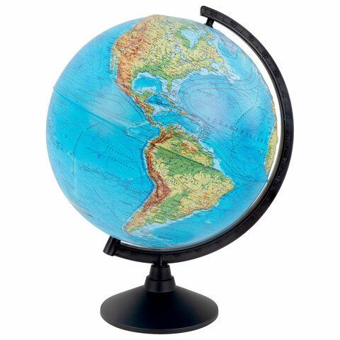 Глобус физический Globen Классик, диаметр 320 мм рельефный, К013200219