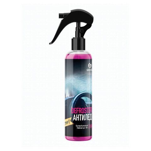 Размораживатель стекол и замков 250 мл GRASS DEFROSTER, работает до -50 °С, спрей, 151250 