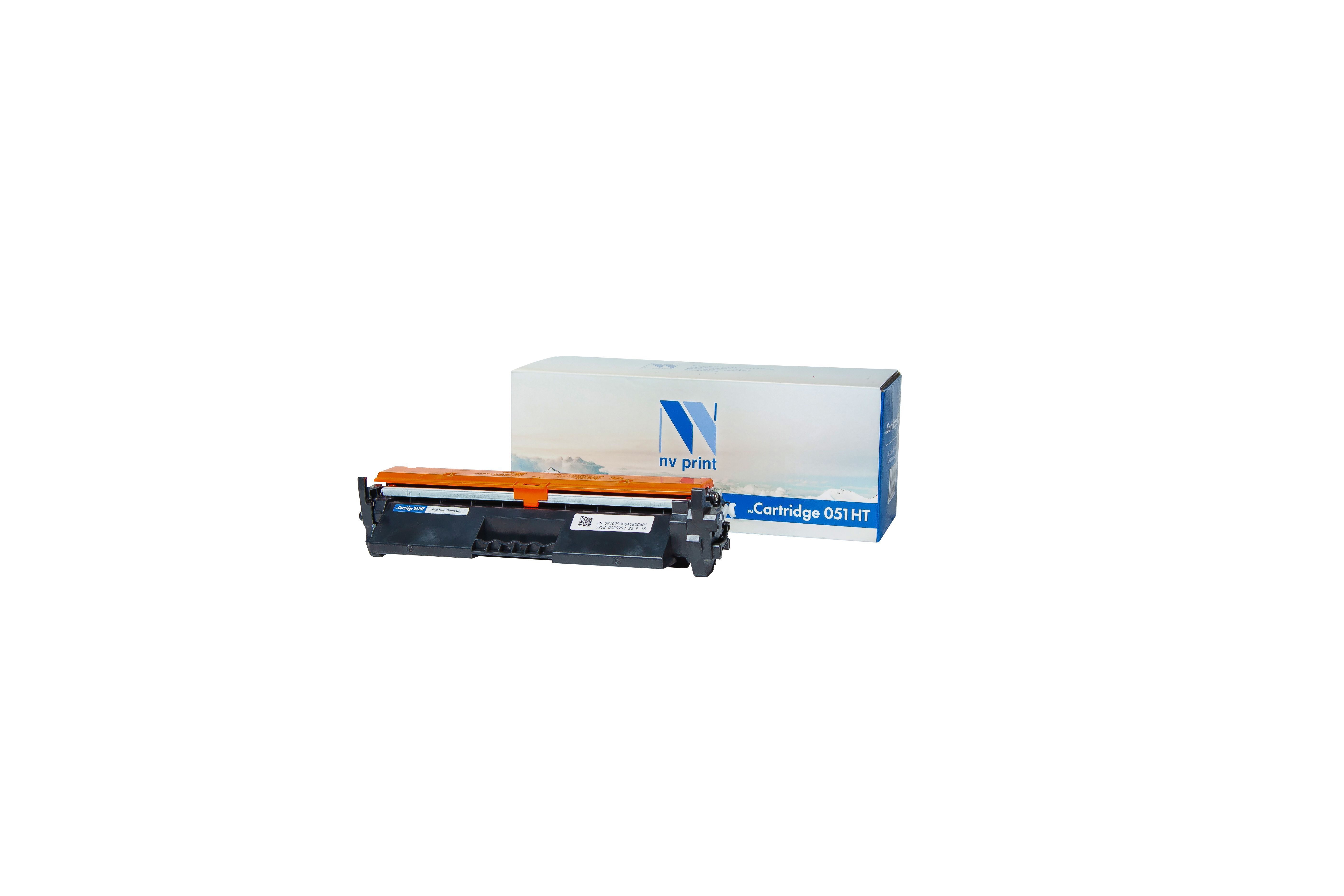 Картридж совм. NV Print 051HT черный для Canon LBP162/MF264/267/269 (4100стр.)